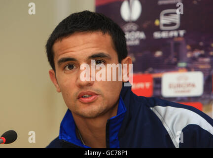 Football - UEFA Europa League - Groupe I - l'AEK Athens FC Everton Everton v - Formation - OACA Spiros Louis Banque D'Images