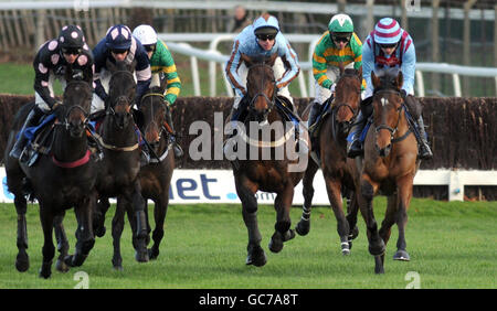 Les courses de chevaux - Tingle Creek vendredi - Sandown Park Banque D'Images