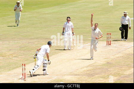 Cricket - Premier Test - Angleterre v Afrique du Sud - Jour 3 - SuperSport Park Banque D'Images