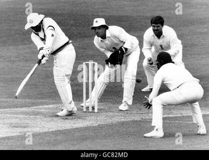 Football - l'Angleterre v l'Inde - l'Inde britannique en 1986 (1er essai) - Deuxième jour - Lord's Cricket Ground Banque D'Images