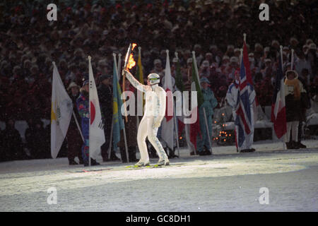 Jeux Olympiques d'hiver de Lillehammer - 94 - Cérémonie d'ouverture Banque D'Images