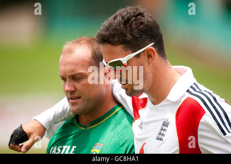 Cricket - Angleterre Kingsmead - Filets Banque D'Images