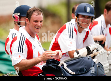 Cricket - Angleterre Kingsmead - Filets Banque D'Images