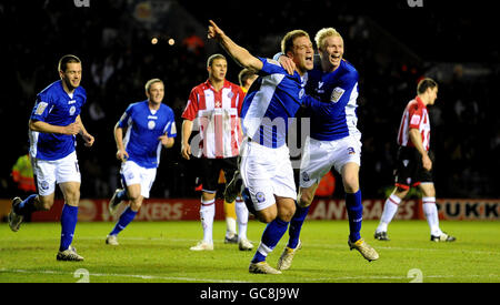 Soccer - Coca-Cola Football League Championship - Leicester City v Sheffield United - le stade Walkers Banque D'Images