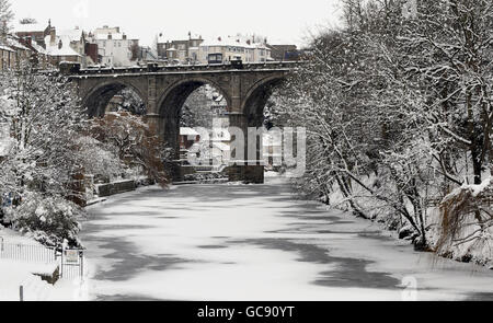 Météo d'hiver jan 10e Banque D'Images