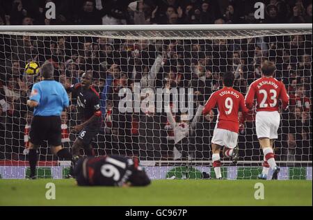 Soccer - Barclays Premier League - Arsenal v Bolton Wanderers - Emirates Stadium Banque D'Images