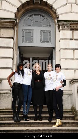 Pour le soulagement de la mode de lancement de la campagne 2010 - Londres Banque D'Images