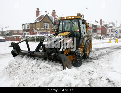 Météo d'hiver Mar 11e Banque D'Images