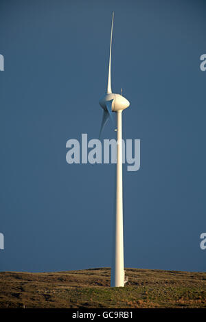 L'un des cinq éoliennes situées sur Burger Hill en 1983 au-dessus de Evie sur les îles Orkney l'un des premiers en France. 10 573 SCO Banque D'Images