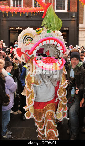 Les célébrations du Nouvel An chinois Banque D'Images