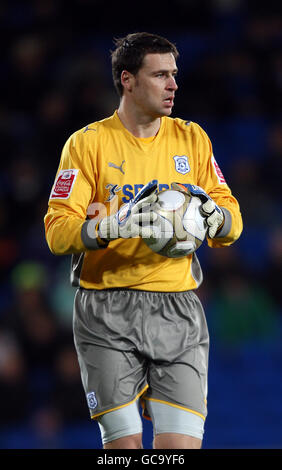 Football - FA Cup - troisième tour Replay - Cardiff City / Bristol City - Cardiff City Stadium. David Marshall, gardien de but de Cardiff Banque D'Images