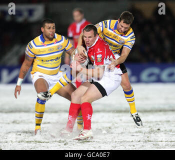 Rugby League - Engager Super League - Celtic Crusaders v Leeds Rhinos - Racecourse Ground Banque D'Images