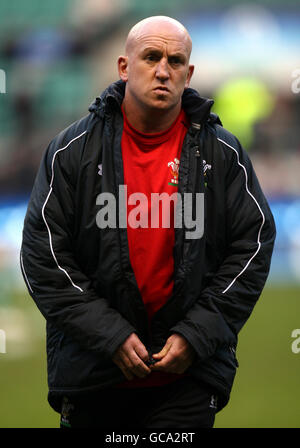 Rugby Union - RBS 6 Nations Championship 2010 - Angleterre / pays de Galles - Twickenham.Shaun Edwards, entraîneur adjoint du pays de Galles, avant le match des RBS 6 Nations à Twickenham, Londres. Banque D'Images