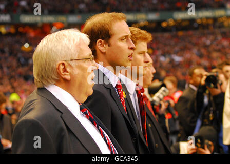 Rugby honneur pour le prince Harry Banque D'Images