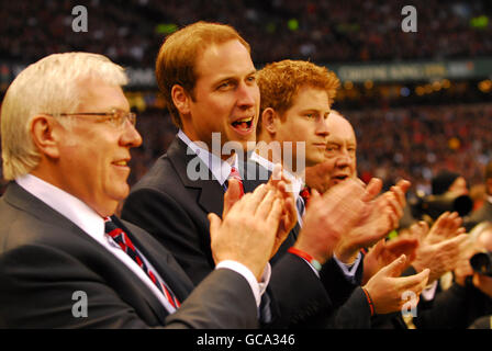 Rugby honneur pour le prince Harry Banque D'Images