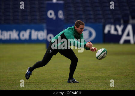 Rugby Union - Session de formation de l'Irlande - RDS Banque D'Images