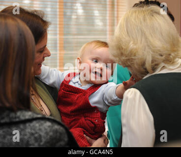 Duchesse Camp Bulford visites Banque D'Images