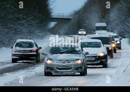 Météo d'hiver Mar 11e Banque D'Images