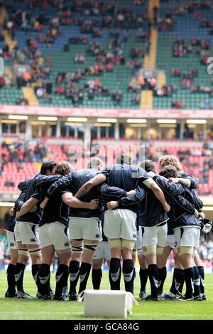 Rugby Union - RBS 6 Nations Championship 2010 - Pays de Galles v Ecosse - Millennium Stadium Banque D'Images