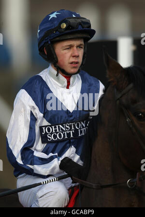 Courses hippiques - The Skybet Chase Meeting - Day One - Hippodrome de Doncaster. Paul Norton, Jockey Banque D'Images