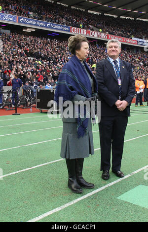 Rugby Union - RBS 6 Nations Championship 2010 - Ecosse / France - Murrayfield Banque D'Images