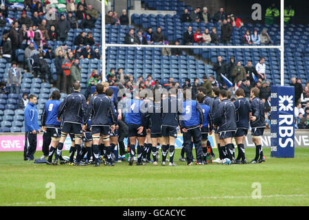 Rugby Union - RBS 6 Nations Championship 2010 - Ecosse / France - Murrayfield Banque D'Images