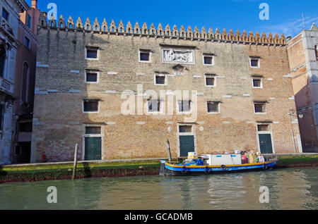 Italie Venise Fondaco Deposito di Megio Grand canal Banque D'Images