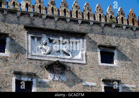 Italie Venise Fondaco Deposito di Megio Grand canal Banque D'Images