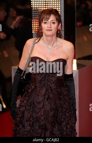 BAFTA Awards 2010 - arrivées - Londres.Amanda Berry arrive pour les Orange British Academy film Awards, à l'Opéra Royal de Londres. Banque D'Images