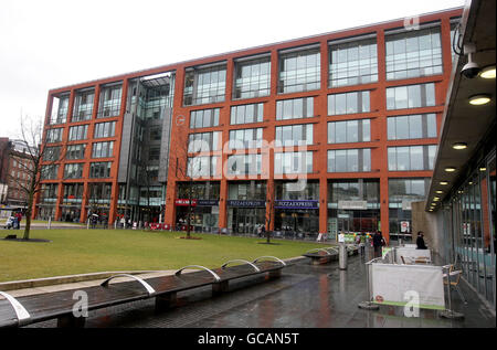 Une vue générale de Piccadilly One qui abrite la succursale de Manchester de la Bank of New York, Manchester.APPUYEZ SUR ASSOCIATION photo.Date de la photo : vendredi 26 février 2010.Le crédit photo devrait se lire comme suit : Dave Thompson/PA Wire Banque D'Images