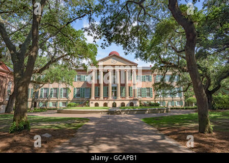 Randolph Hall, le principal bâtiment académique sur le campus du Collège de Charleston. La Caroline du Sud, USA Banque D'Images