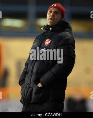 Football - FA Cup - Quatrième ronde des jeunes - Arsenal v Ipswich Town - Underhill Stadium Banque D'Images