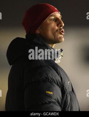 Football - FA Cup - Quatrième ronde des jeunes - Arsenal v Ipswich Town - Underhill Stadium Banque D'Images