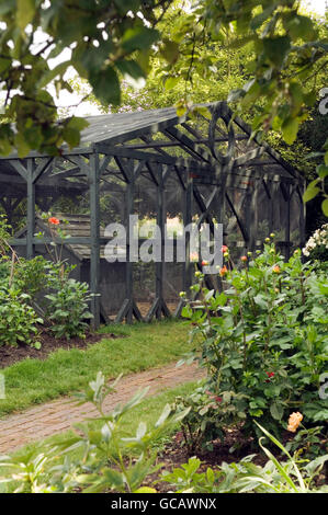 Plantes annuelles et vivaces sauvage cultivé dans les motifs de ce Richmond country estate Banque D'Images