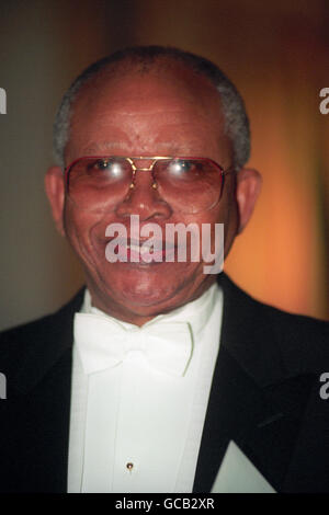 Politique - nouveau Haut Commissaire de l'Afrique du Sud - Mendi Msimang - Trafalgar Square, Londres Banque D'Images