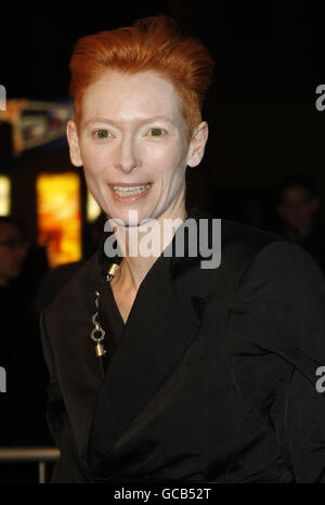 Tilda Swinton arrivée pour le premier film irlandais I am Love au Savoy Cinema de Dublin pour le gala de clôture du Jameson Dublin International film Festival. Banque D'Images