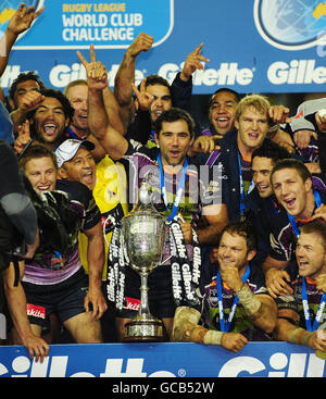 Rugby League - Gillette World Club Challenge - Leeds Rhinos v Melbourne Storm - Elland Road Banque D'Images