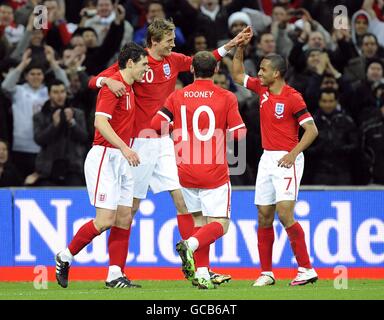 Football - match amical - Angleterre v Egypte - Stade de Wembley Banque D'Images