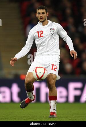 Football - International friendly - Angleterre / Egypte - Wembley Stadium. Hossam Ghaly, Égypte Banque D'Images