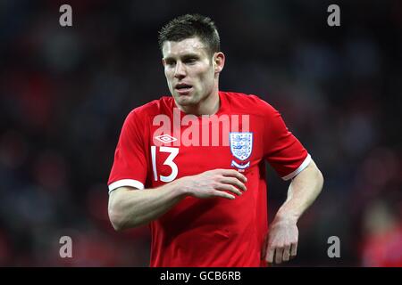 Football - International friendly - Angleterre / Egypte - Wembley Stadium. James Milner, Angleterre Banque D'Images