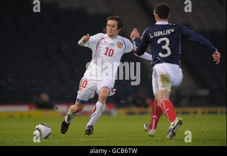 Football - match amical - Ecosse / République tchèque - Hampden Park Banque D'Images