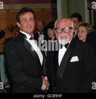 SYLVESTER STALLONE & ATTENBOROUG Banque D'Images