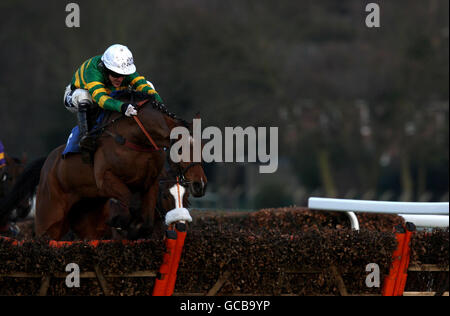 - Aide pour les courses de chevaux de l'Artillerie royale des héros Journée Gold Cup - Sandown Park Racecourse Banque D'Images