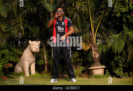 Cricket - Ajmal Shazad Photocall - Équipe Hôtel - Dhaka Banque D'Images