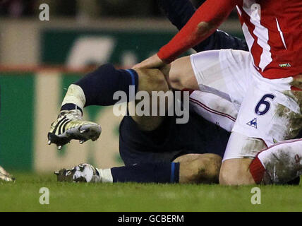 Soccer - Barclays Premier League - Stoke City v Arsenal - Stade Britannia Banque D'Images