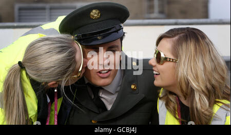 50e anniversaire de Presley seulement visite Banque D'Images