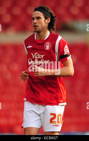 Football - Coca-Cola football League Championship - Nottingham Forest v Swansea City - City Ground. George Boyd, forêt de Nottingham. Banque D'Images