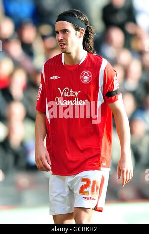 Football - Coca-Cola football League Championship - Nottingham Forest v Swansea City - City Ground. George Boyd, forêt de Nottingham. Banque D'Images