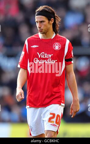 Football - Coca-Cola football League Championship - Nottingham Forest v Swansea City - City Ground. George Boyd, forêt de Nottingham. Banque D'Images