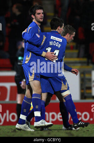 Soccer - Clydesdale Bank Scottish Premier League - St Johnstone v Aberdeen - McDiarmid Park Banque D'Images